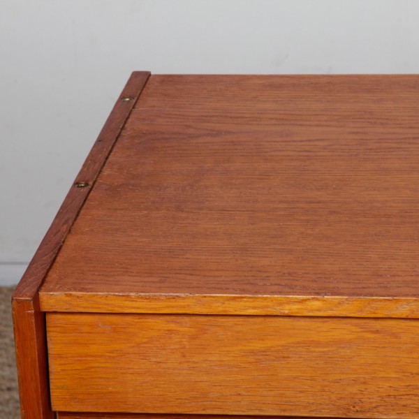 Wooden chest of drawers by Jiri Jiroutek, model U-453, circa 1960 - Eastern Europe design