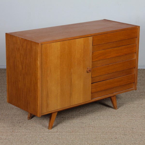 Vintage dresser, Jiroutek for Interier Praha, model U-458, circa 1960 - Eastern Europe design