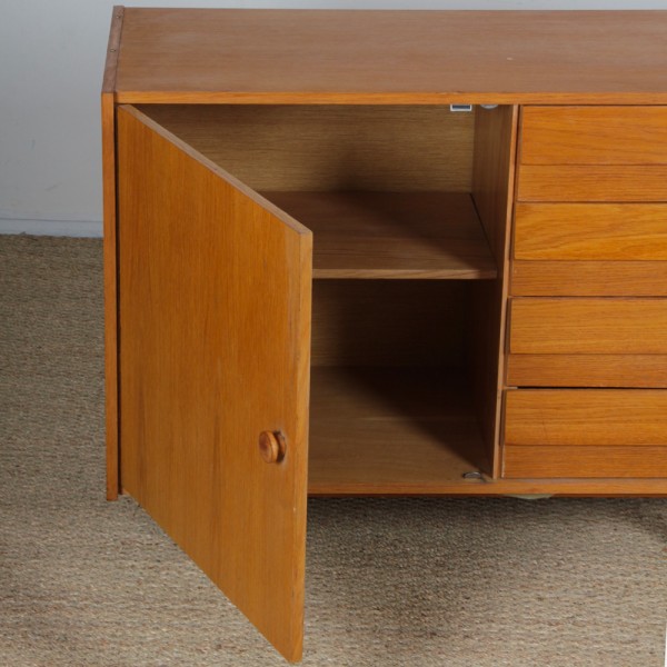 Vintage dresser, Jiroutek for Interier Praha, model U-458, circa 1960 - Eastern Europe design