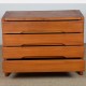 Elm chest of drawers edited by Maison Regain, 1970s - 