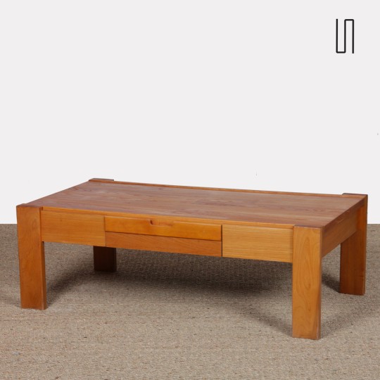 Wooden coffee table from the 1980s - 