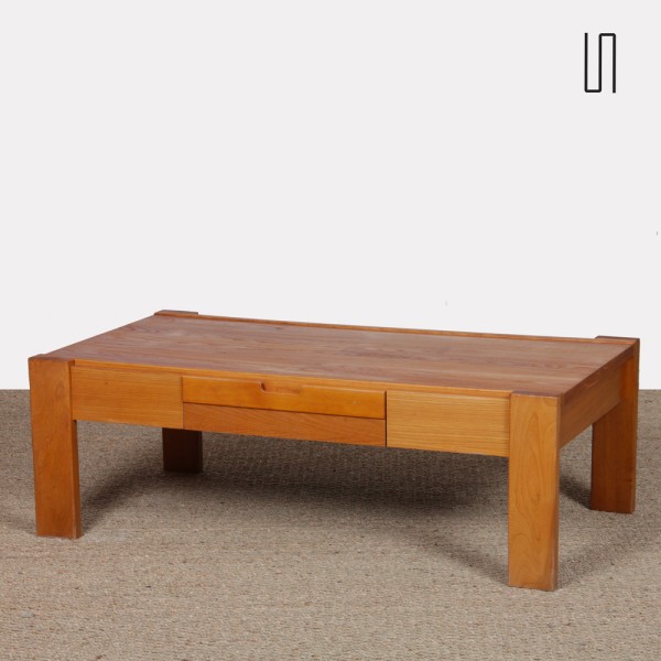 Table basse en bois des années 1980 - 