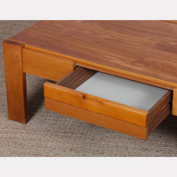 Table basse en bois des années 1980 - 