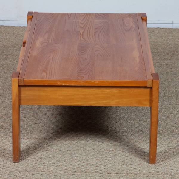 Wooden coffee table from the 1980s - 