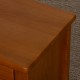 Vintage bedside table in solid elm, 1980s - 