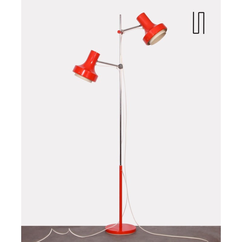 red floor lamps