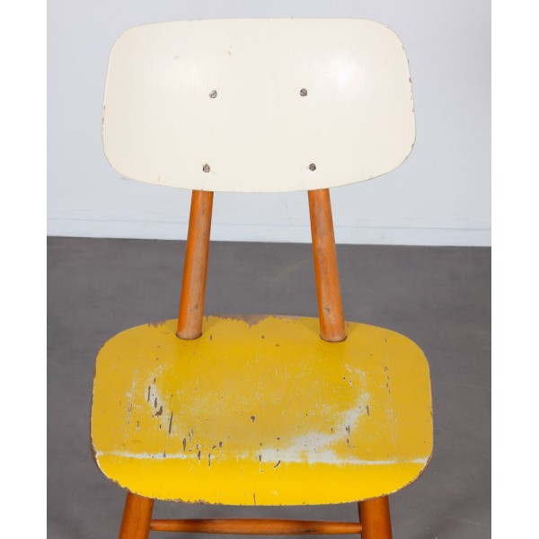 Wooden chair produced by Ton, 1960 - Eastern Europe design